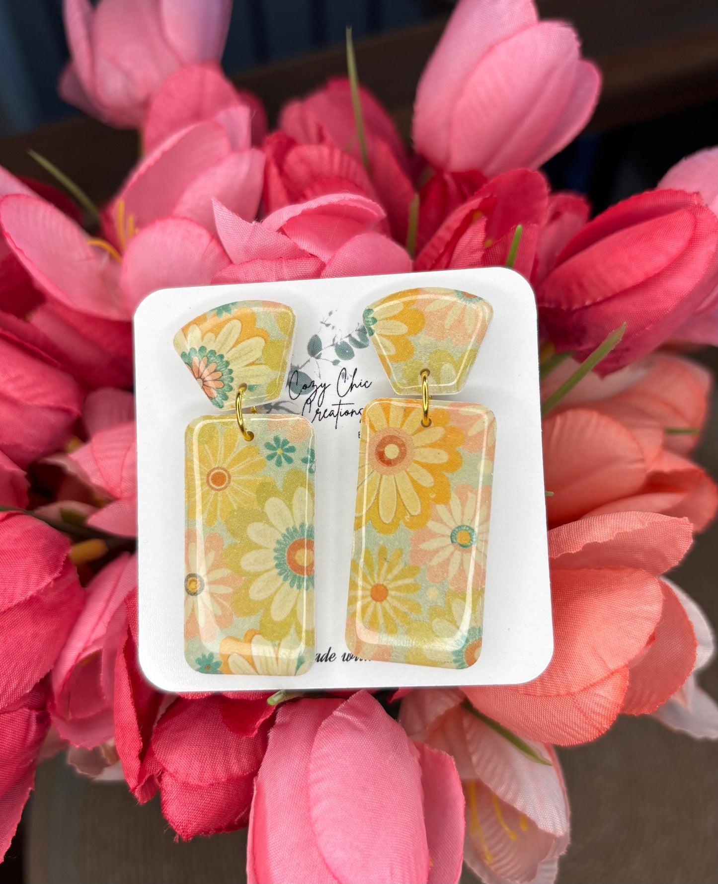 70’s retro flowers