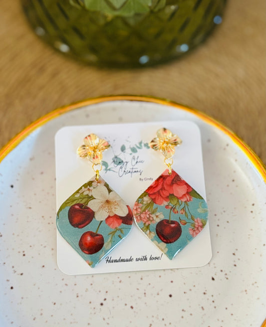 Cherry Blossom earrings