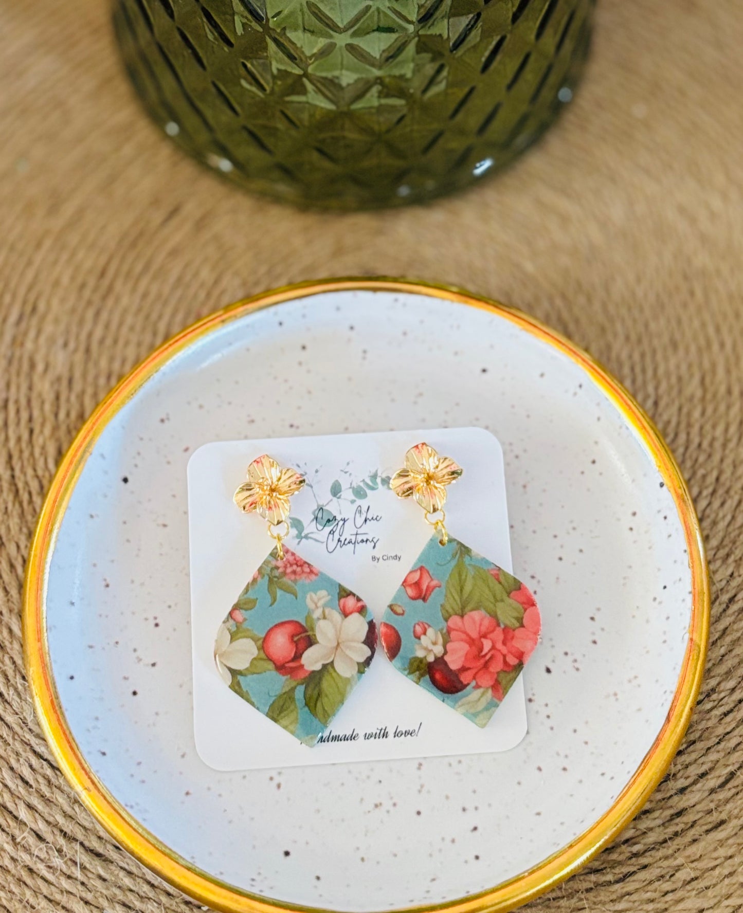 Cherry Blossom earrings