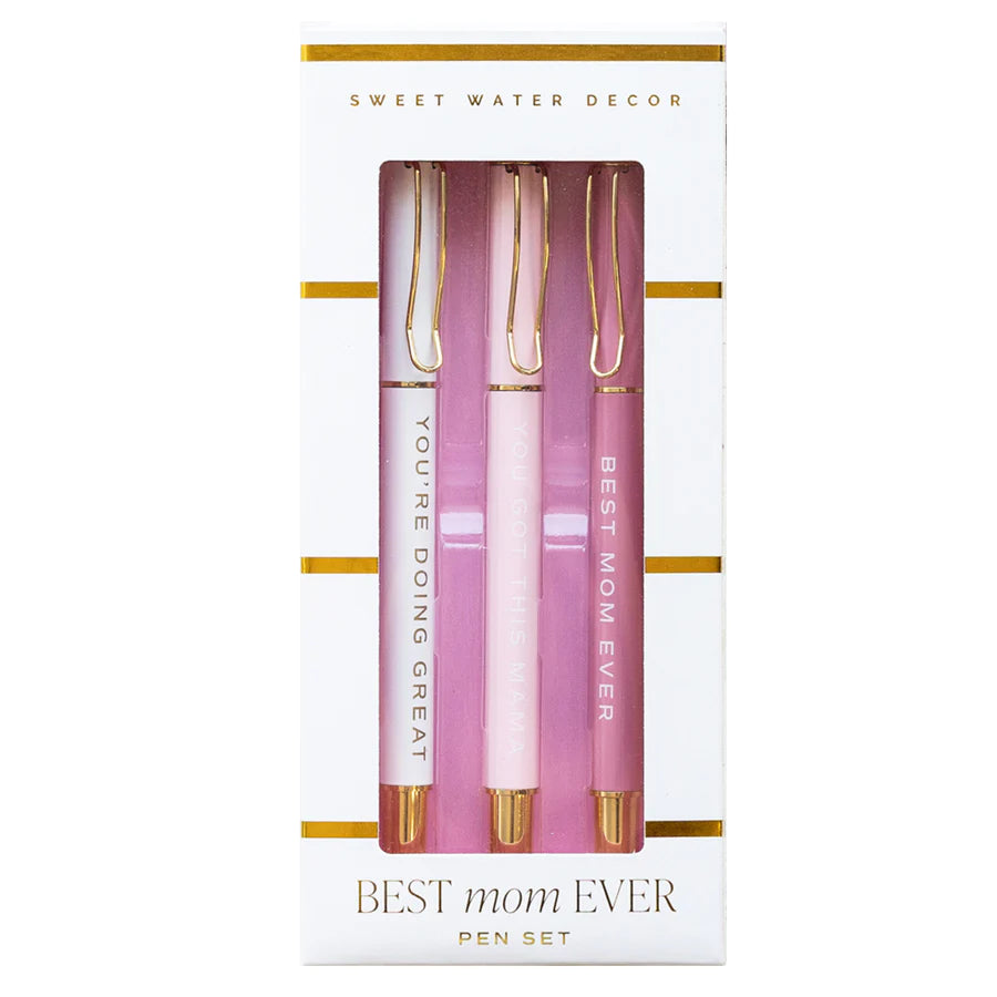 BEST mom EVER pen set